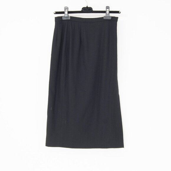 Anne Klein Dresses & Skirts - Anne Klein II 100% Wool Midi Skirt – Black – Size 6 – Made in USA